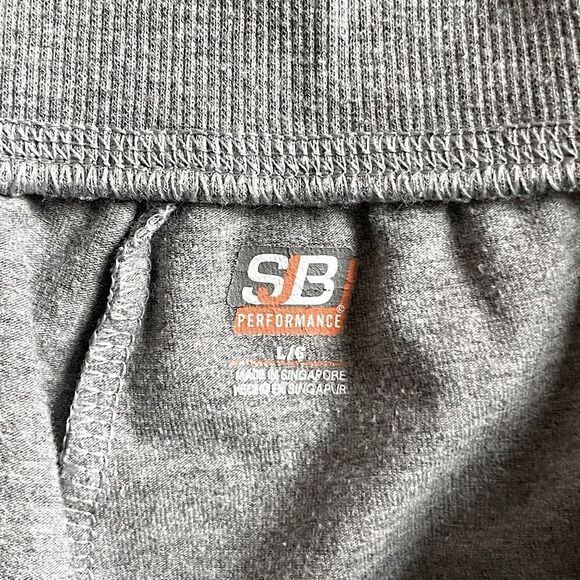 Women’s SB Performance, Light-Gray, High-Waisted, Wide-Leg Lounge Pants. Size L. - Picture 4 of 4